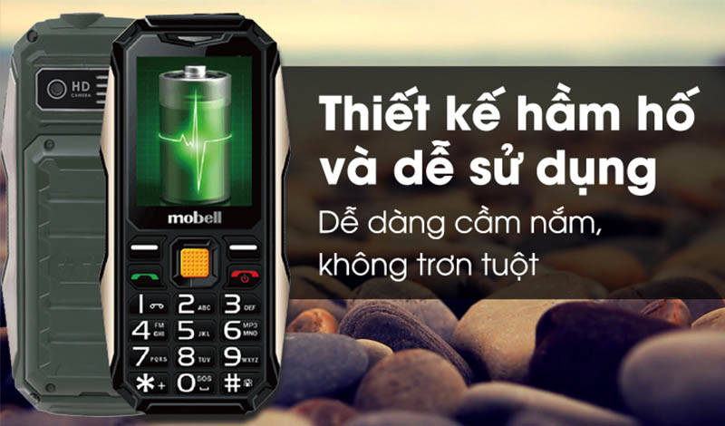 Mobell Rock 3 có viên pin khủng với khả năng sạc cho điện thoại khác